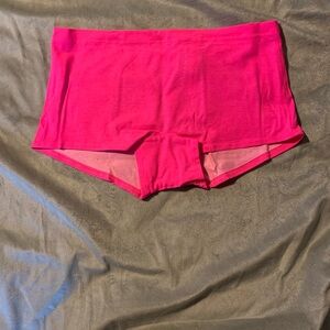 Seamless Hot Pink Boyshorts - Women's Intimates